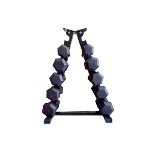 MUSCLE X รุ่น Rubber Coated Hex Dumbbell Rack