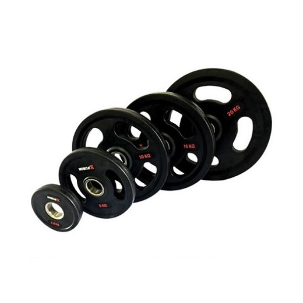 MUSCLE X รุ่น Rubber Plate With 4 Holes